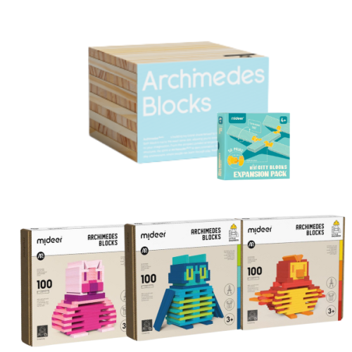 SET BLOCKS building blocks + colors 350 pcs + connectors