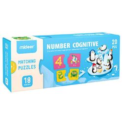 Les chiffres – Puzzle d’association, 20 pièces