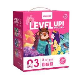 LEVEL UP! 03 - Dobrodružství princezen puzzle 3v1