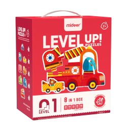 LEVEL UP! 01 - Doprava puzzle 5v1