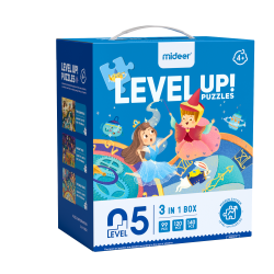 LEVEL UP! 05 - Pohádkový svět puzzle 3v1